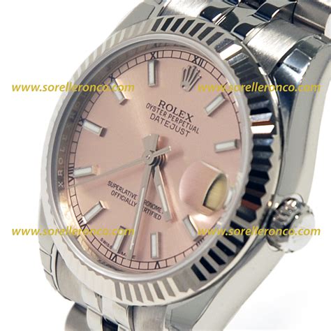 rolex datejust acciaio nuovo prezzo|rolex datejust 31.